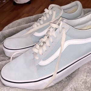 Light blue vans